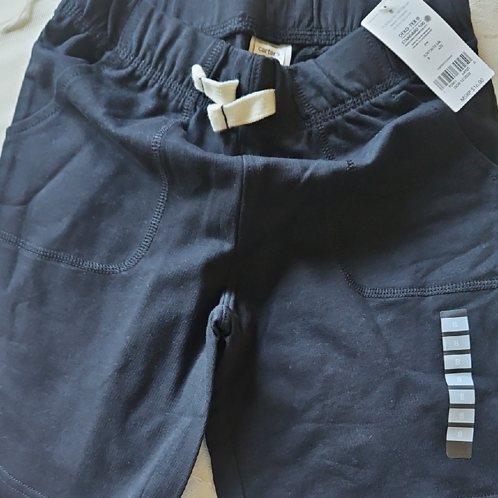 Kids Black Jogger Pants